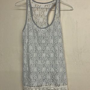 Lace tank top